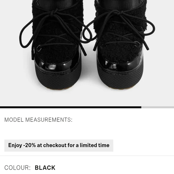 RUDSAK Glossy Black Kids Snow Boots - Picture 4 of 6